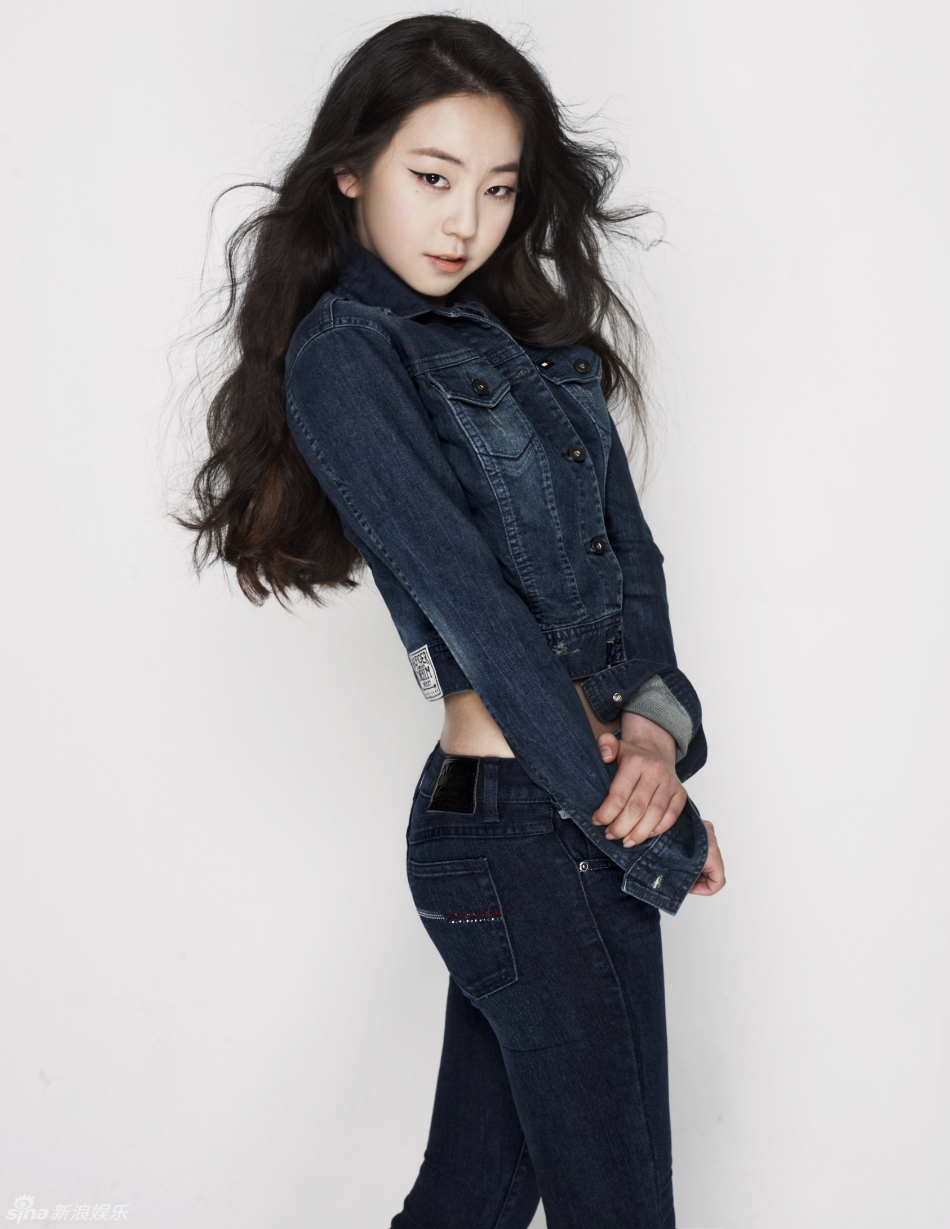wondergirls昭熙代言牛仔品牌tommyhilfigerdenim2012代言画报