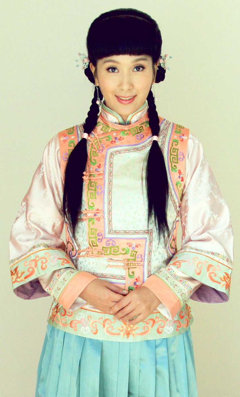 杨恭如《江山风雨几多情》丫鬟时期造型
