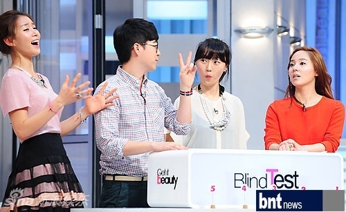 28】【综艺】柳真金正敏公开美容节目现场