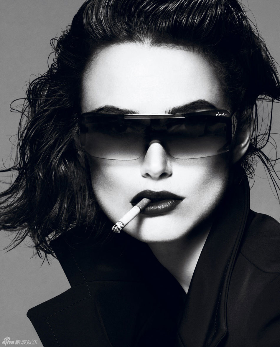 高清组图:英国女星凯拉-奈特莉登杂志封面红唇美艳_高清图集_新浪网