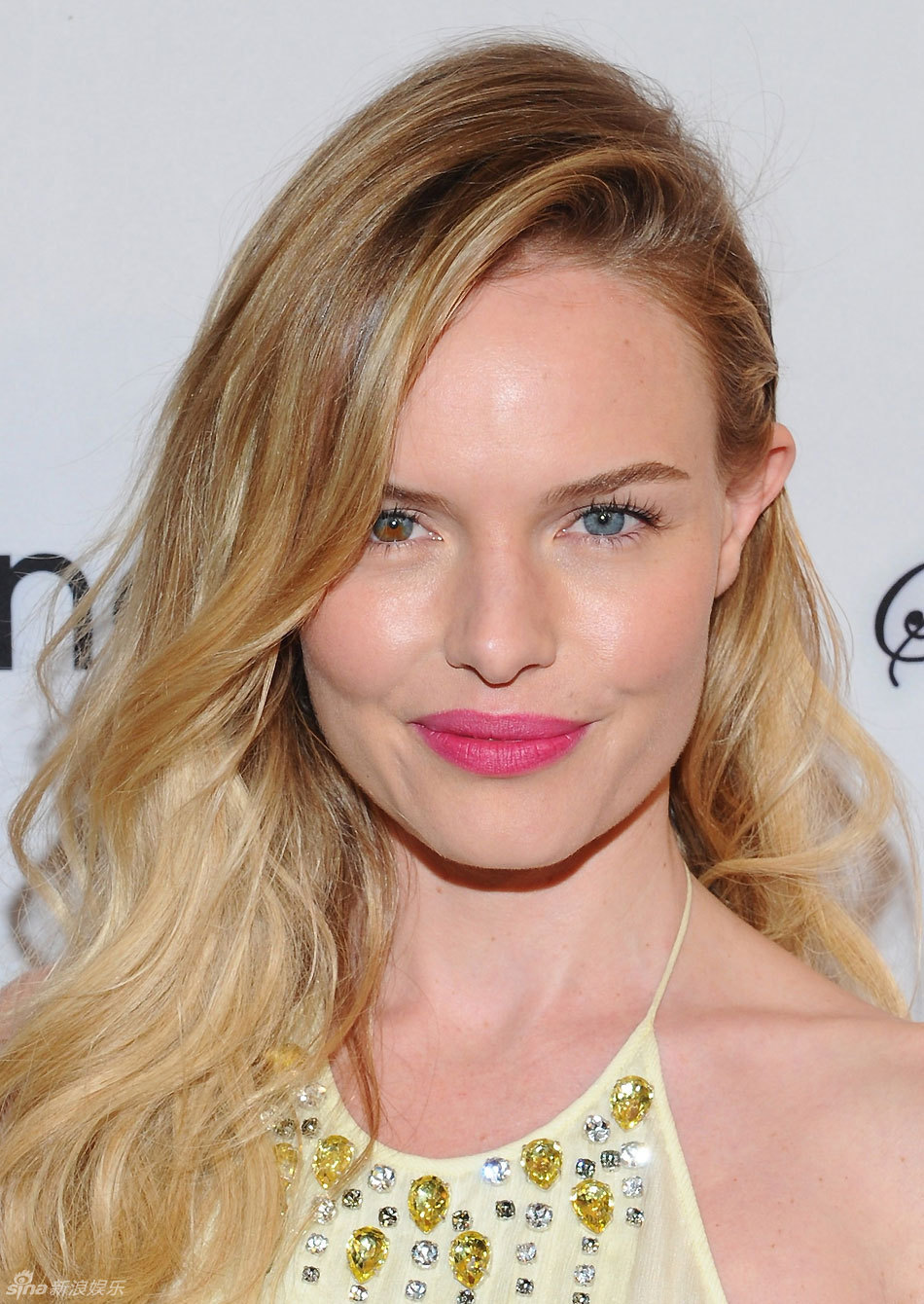 凯特-波茨沃斯薄纱礼服亮相