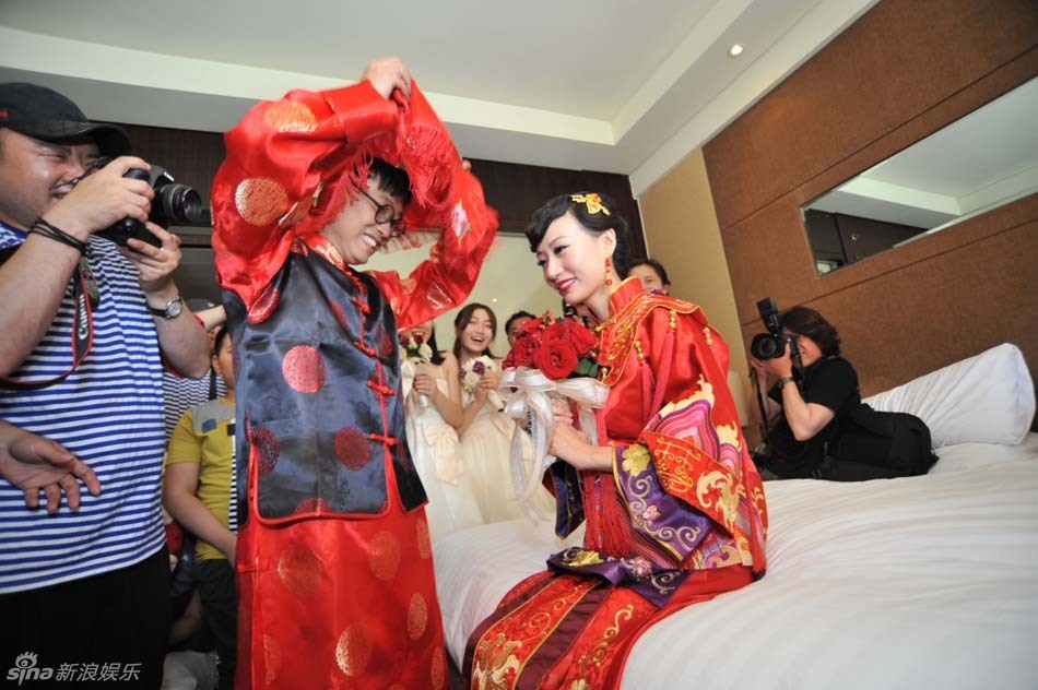 徐誉滕婚礼现场全程照片曝光