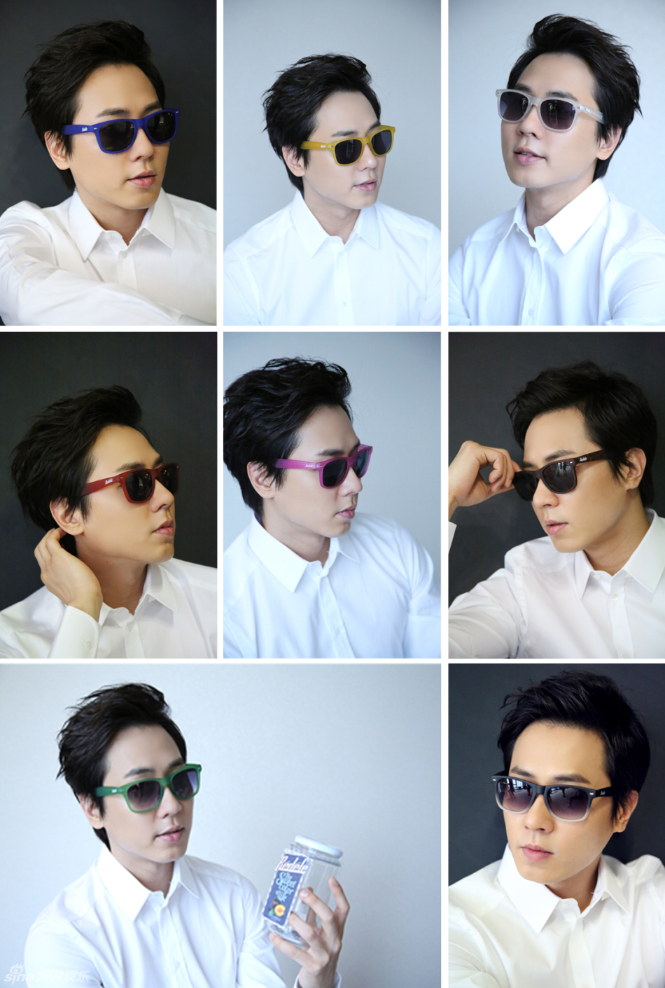 20120824明星韩团神话成员andy拍墨镜广告写真