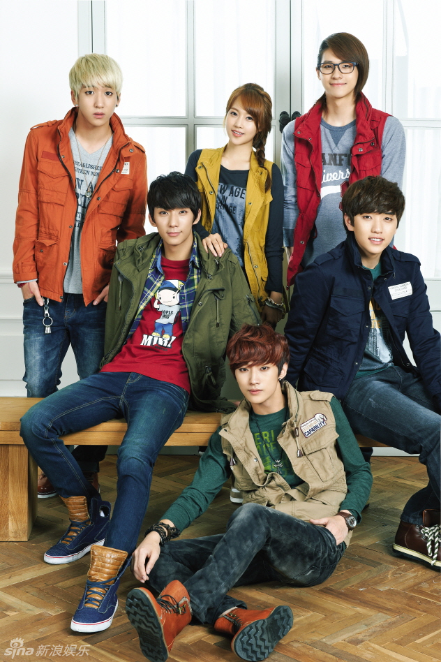 b1a4写真变身柔情少男