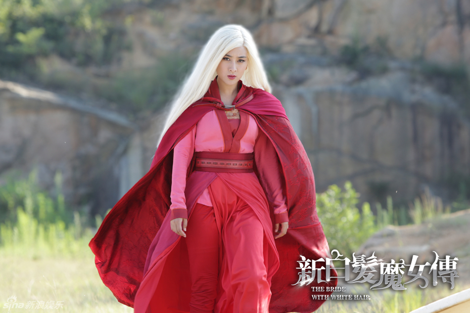 组图:《新白发魔女传》马苏白发造型_高清图集_新浪网