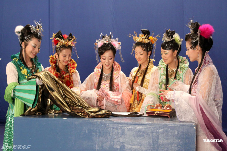 组图:《天仙配后传》热拍 曹颖饰七仙女斗小三_高清图集_新浪网