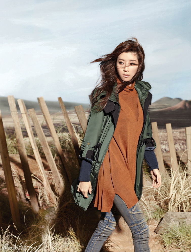 朴寒星清新户外写真