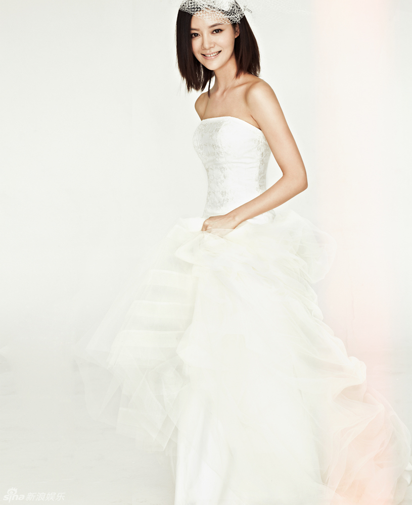 车晓代言婚纱