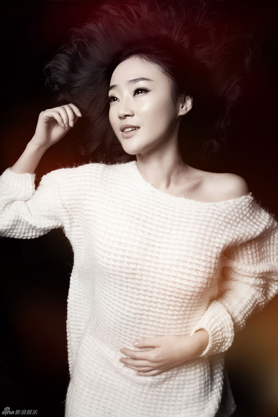 杨淼秋日风情写真大片