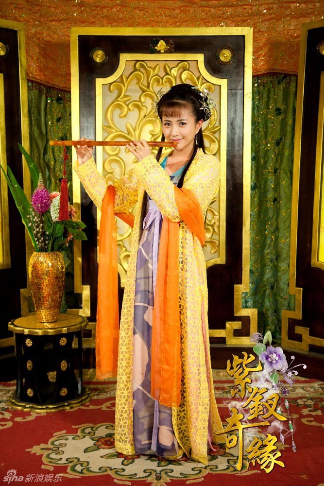 包文婧变身古装美女