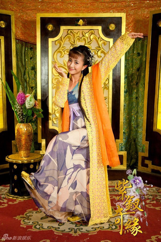 包文婧变身古装美女