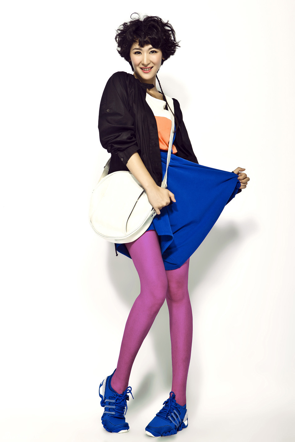 组图:宋雨霏俏丽糖果色写真 魅力潮搭活力四射_高清图集_新浪网