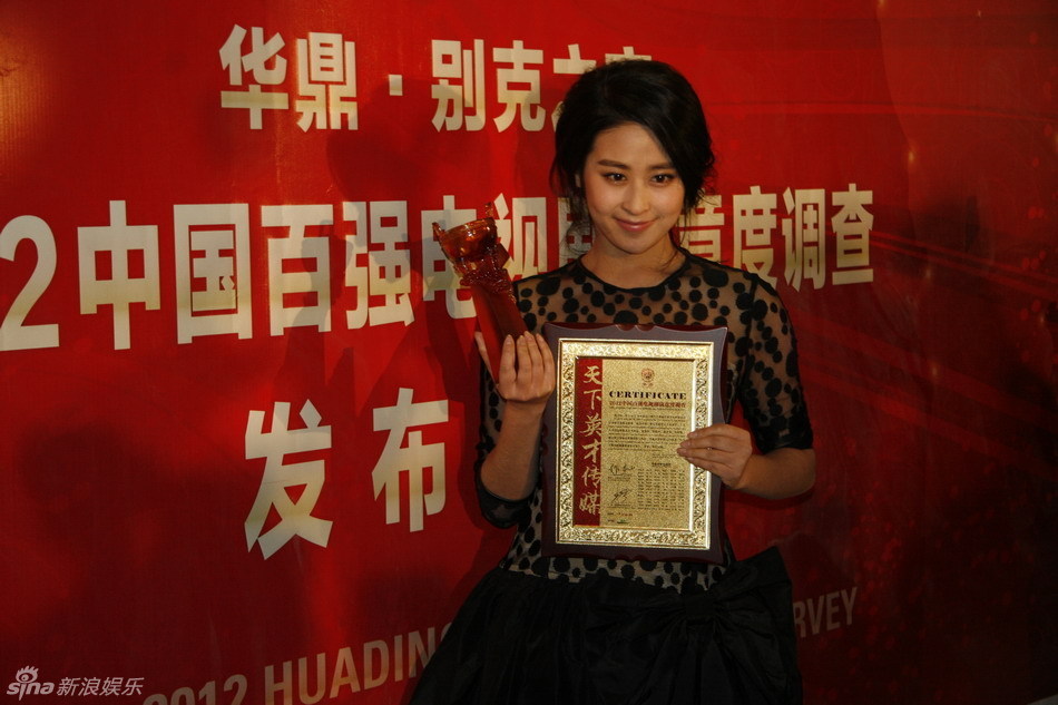 组图:华鼎后台 王雷颖儿获最佳新锐演员奖_高清图集_新浪网