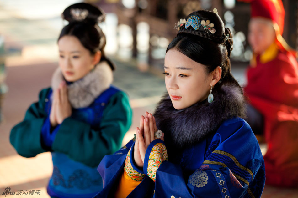 组图:《美人无泪》热播 袁姗姗华美宫廷造型曝光_高清图集_新浪网