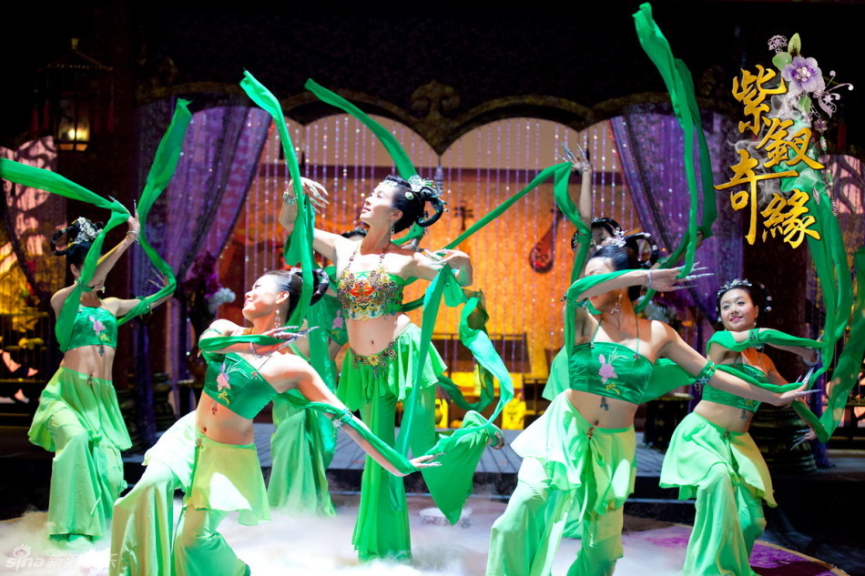 组图:《紫钗奇缘》叶璇倾情演绎敦煌飞天_高清图集_新浪网