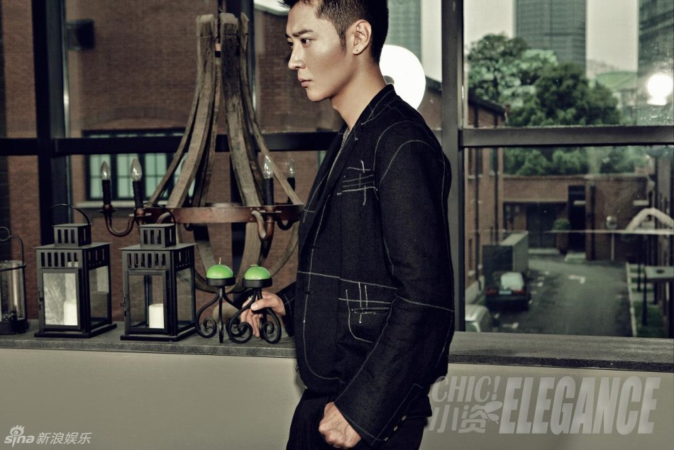 张丹峰封面写真展小资男风尚