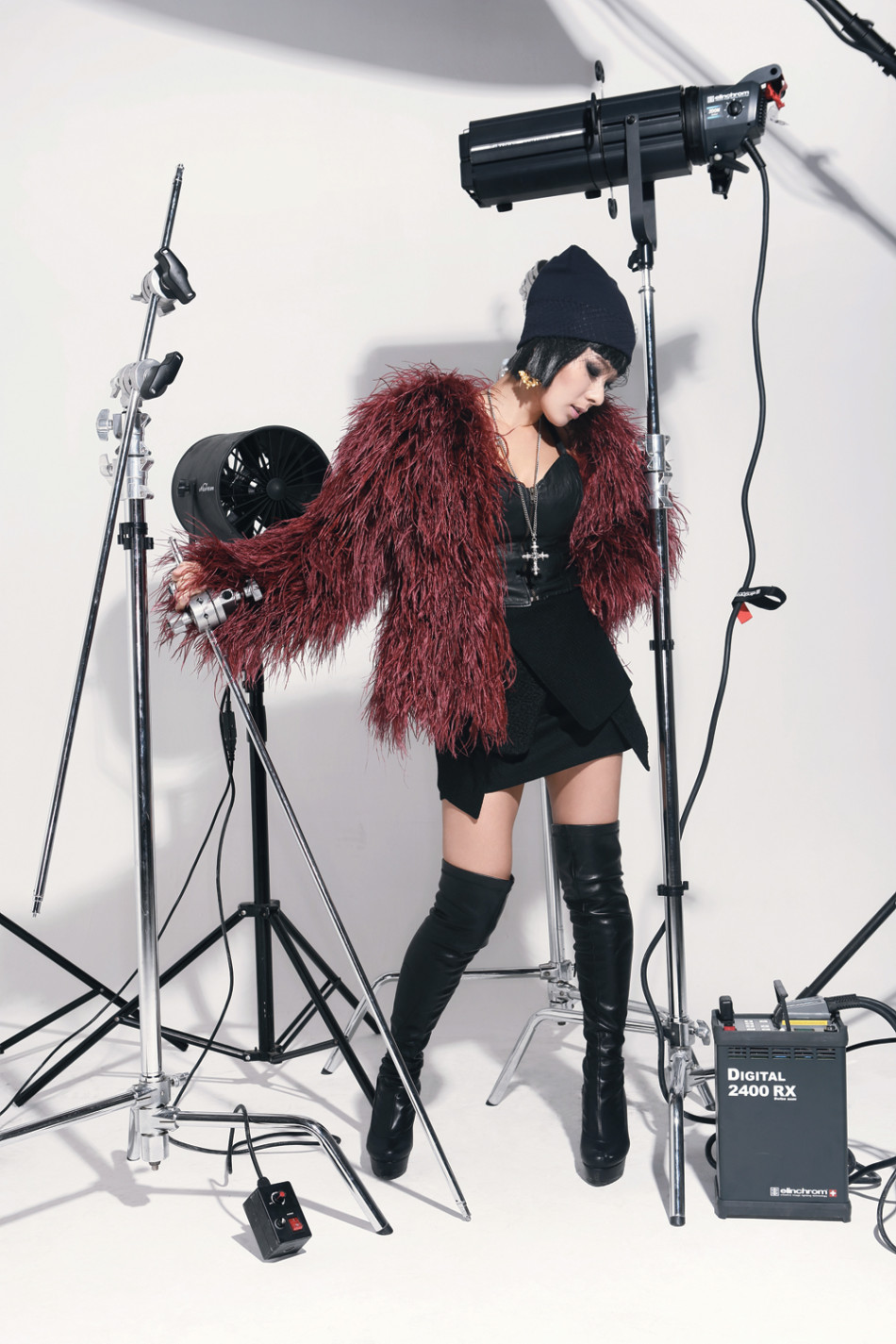 蔡妍杂志湖南卫视芒果画报2013年1月号