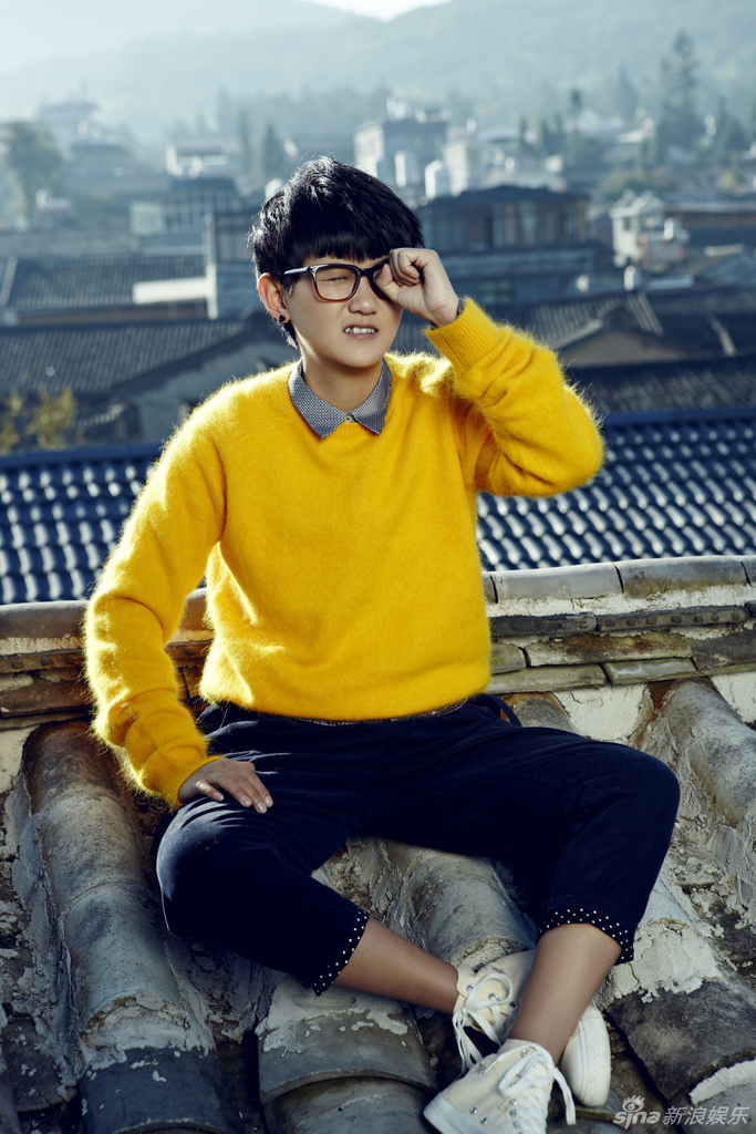 段林希屋顶宣传照