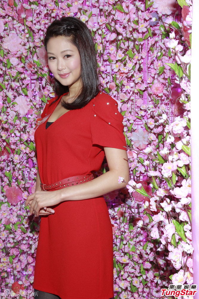 岑丽香出席新春活动红装喜庆