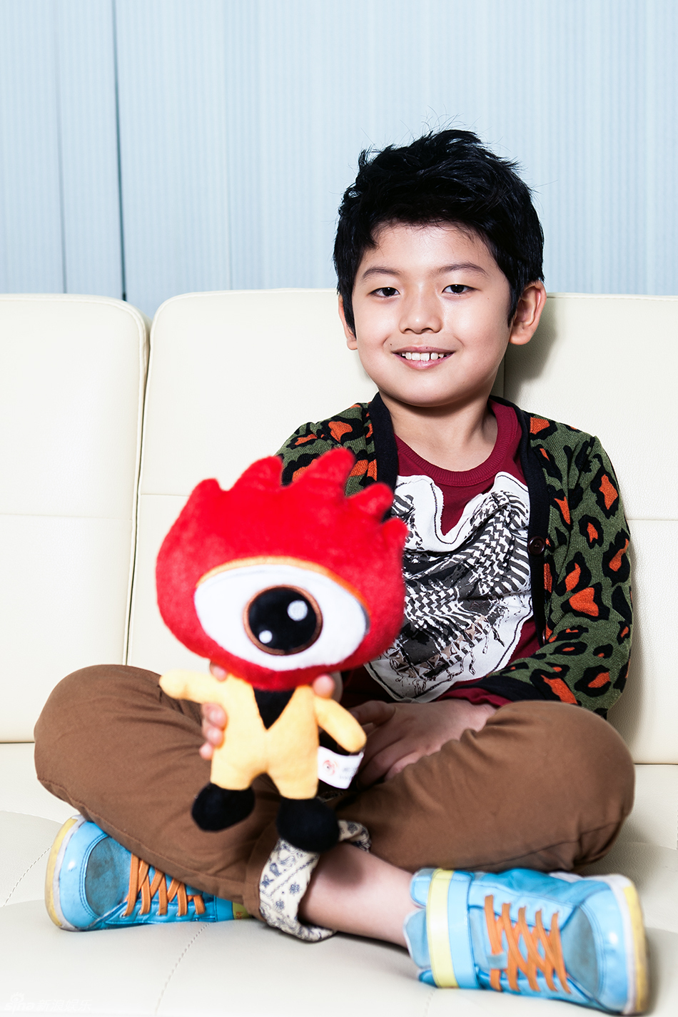 高清组图:对话韩国童星王锡贤:我只是个小孩_高清图集_新浪网