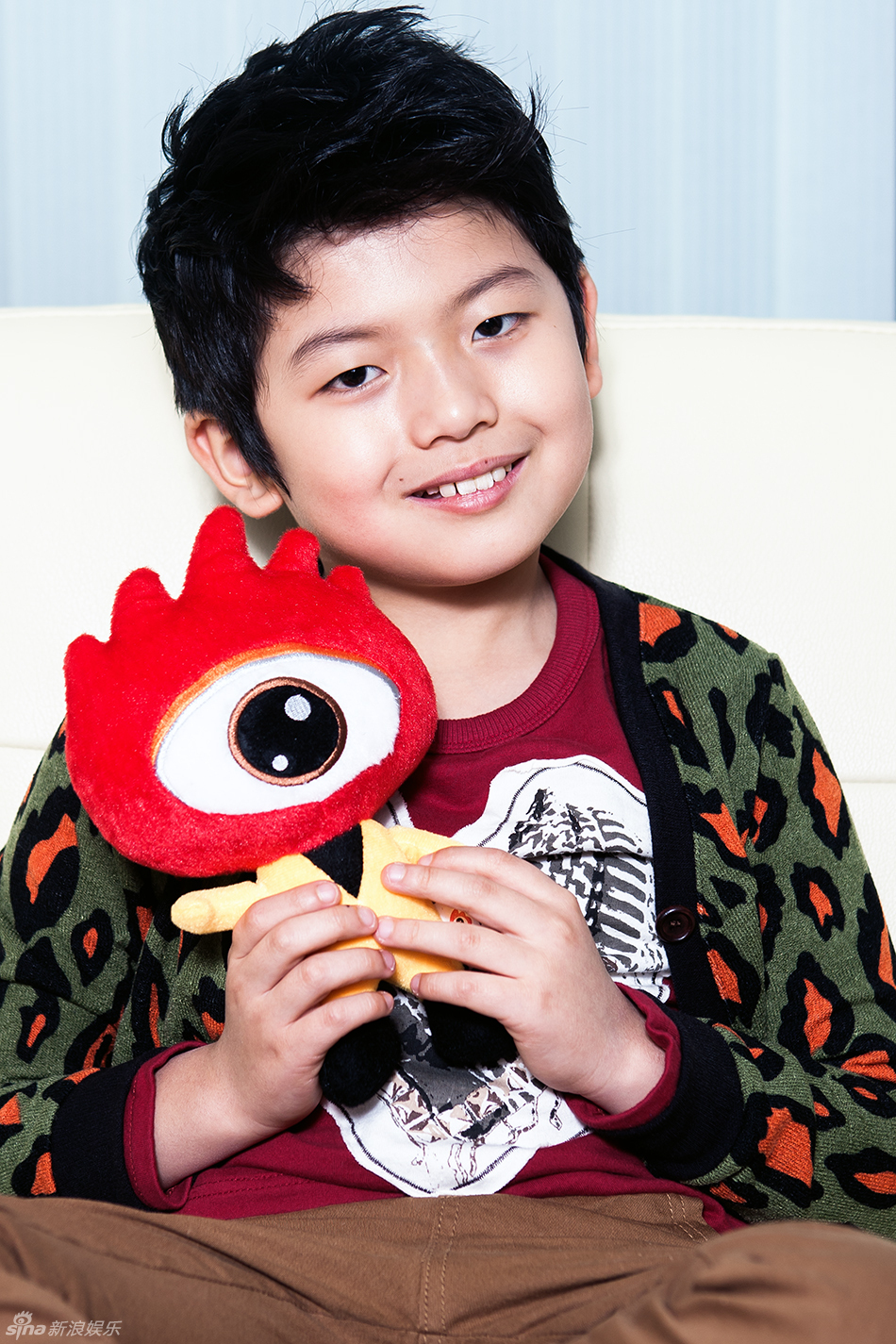 高清组图:对话韩国童星王锡贤:我只是个小孩_高清图集_新浪网