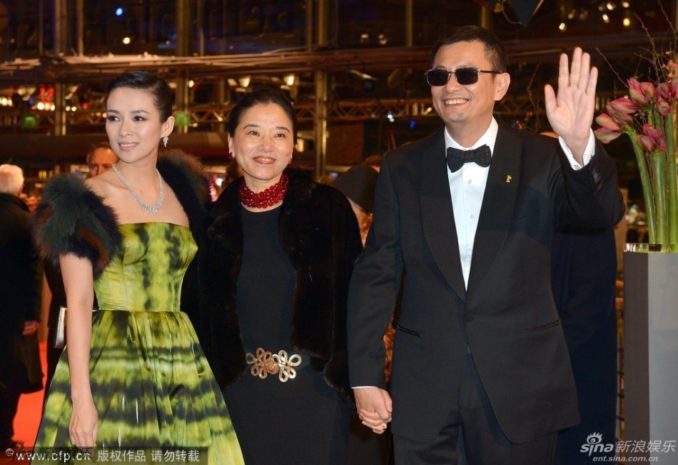 王家卫和妻子陈以靳