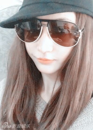 组图:姚笛微博晒自拍 柔美靓丽似angelababy_高清图集_新浪网