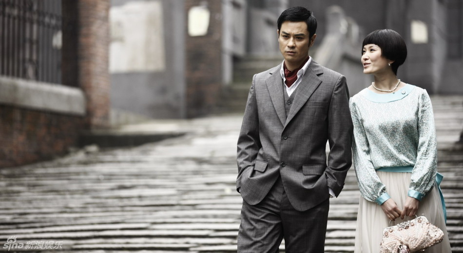 组图:《滚滚红尘》郑嘉颖秦岚携手谈情_高清图集_新浪网