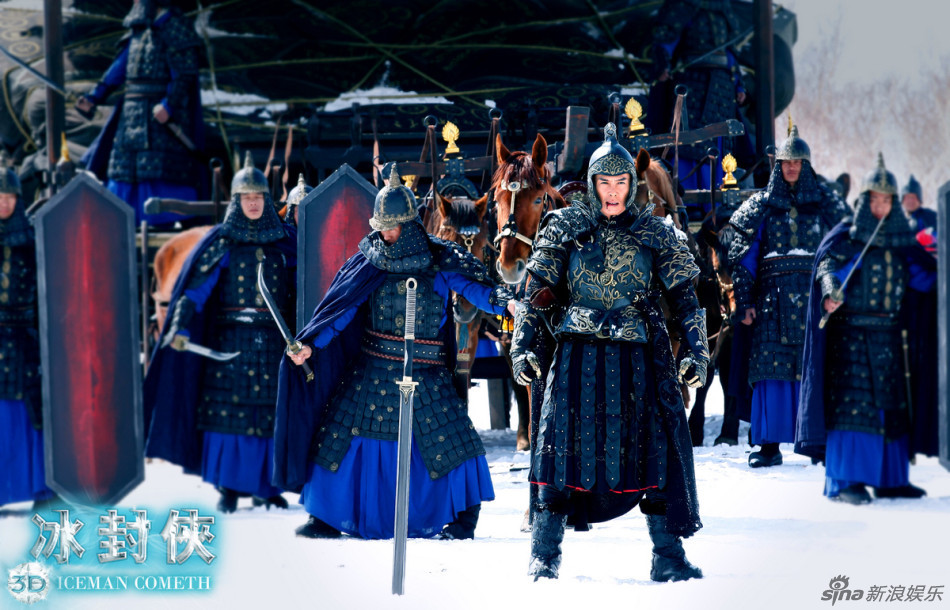 甄子丹《3d冰封侠》古装造型曝光