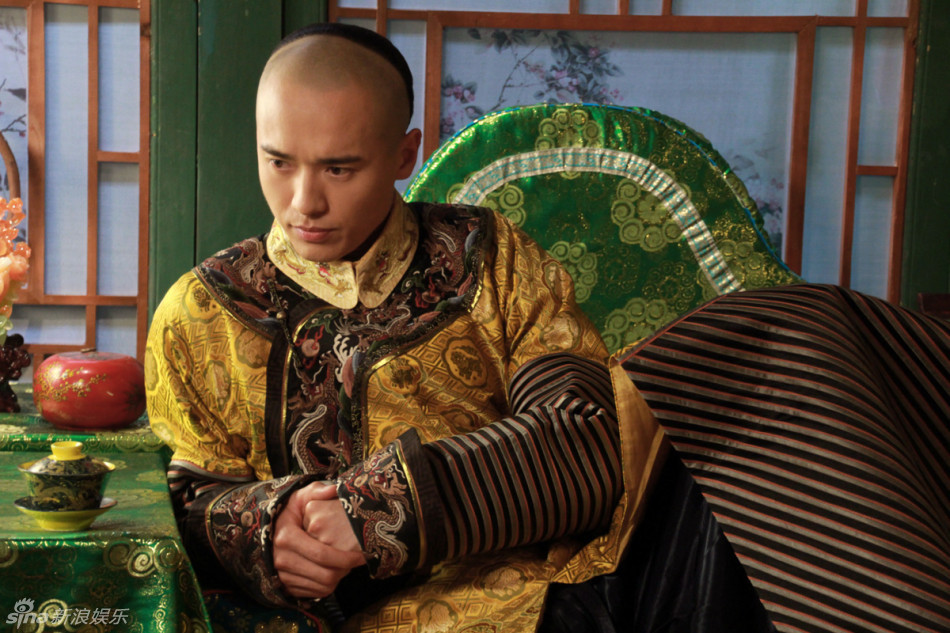 高云翔"顺治帝"造型