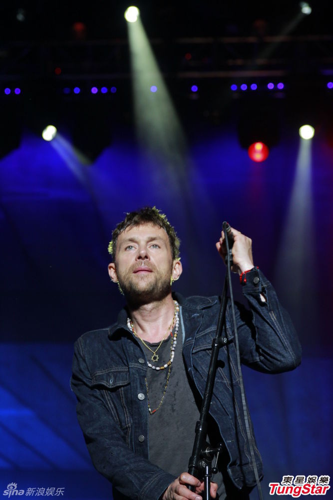 英国乐队blur香港开唱