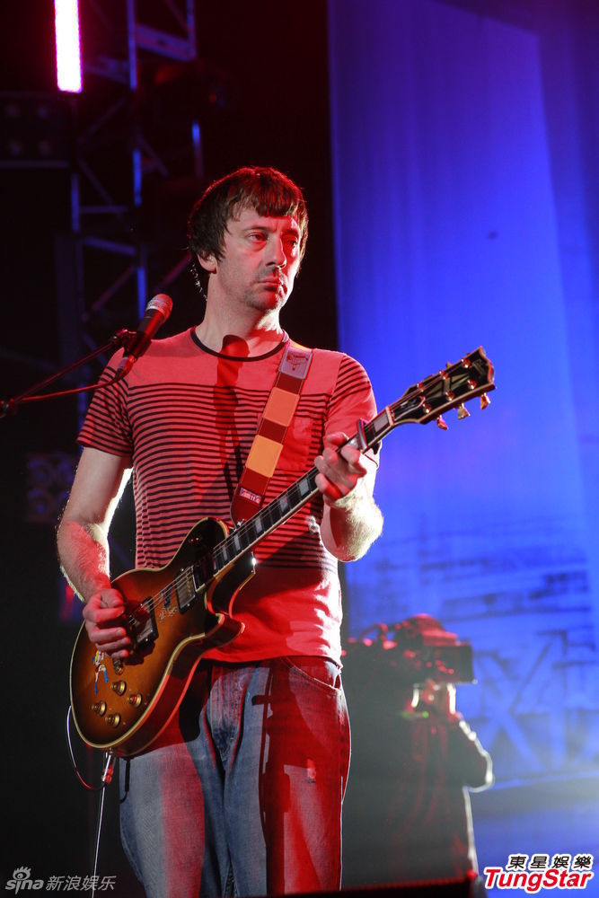 英国乐队blur香港开唱