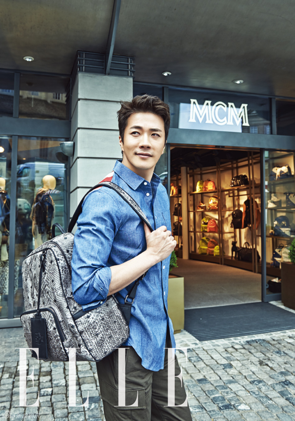 高清组图:权相佑携金瑟祺拍写真变身时尚男女_高清图集_新浪网