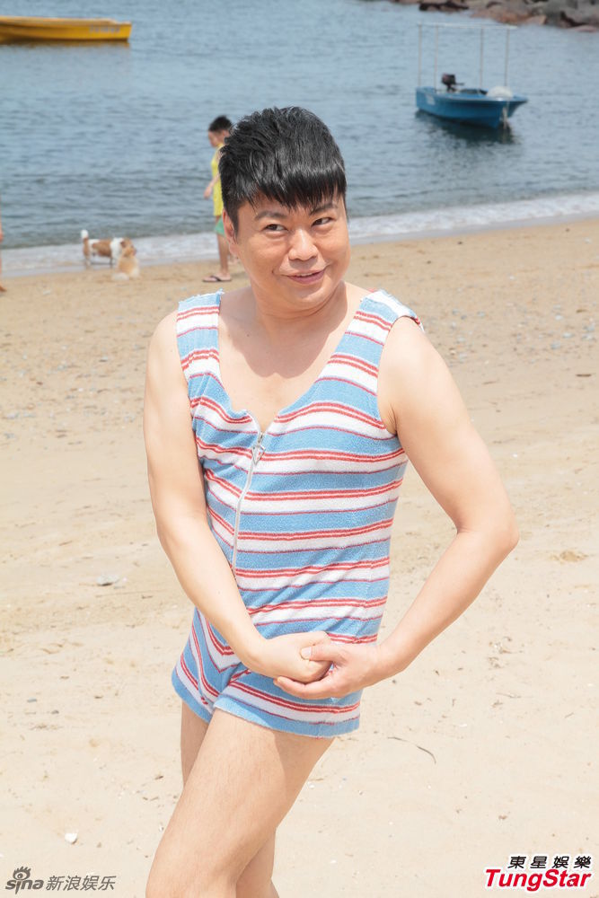 陈敏之比基尼装秀长腿 为戏激吻阮兆祥