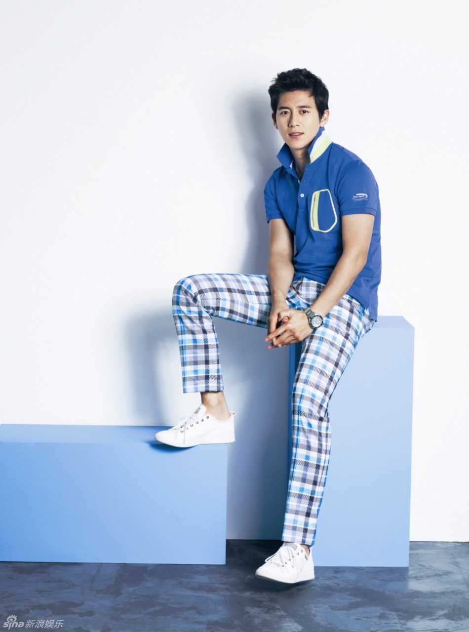 高修休闲写真帅气逼人