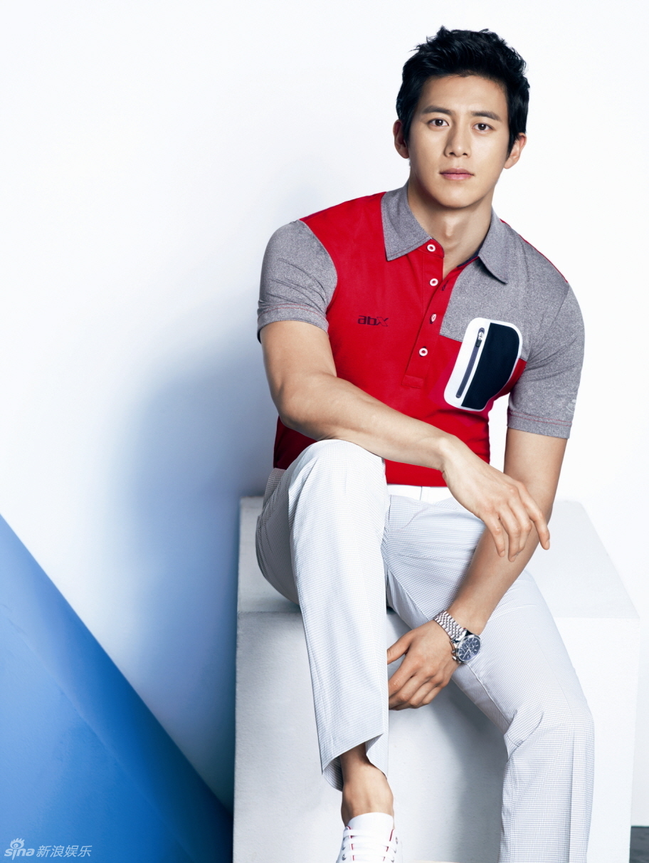 高修休闲写真帅气逼人