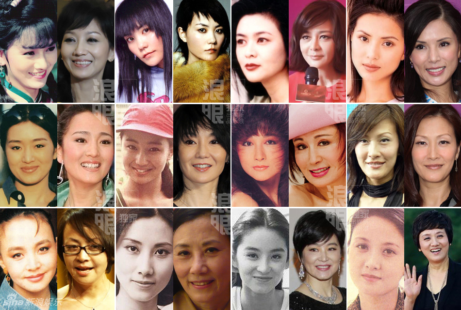 策划:老牌女星前后样貌大对比 岁月带走了什么