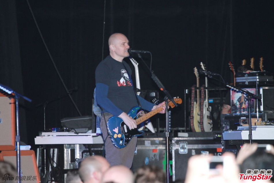 碎南瓜乐队香港开唱 奉献美国摇滚盛宴