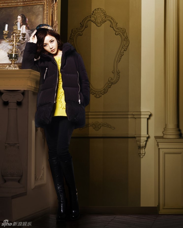 12】【明星】尹真伊秋冬写真秀成熟优雅女王范