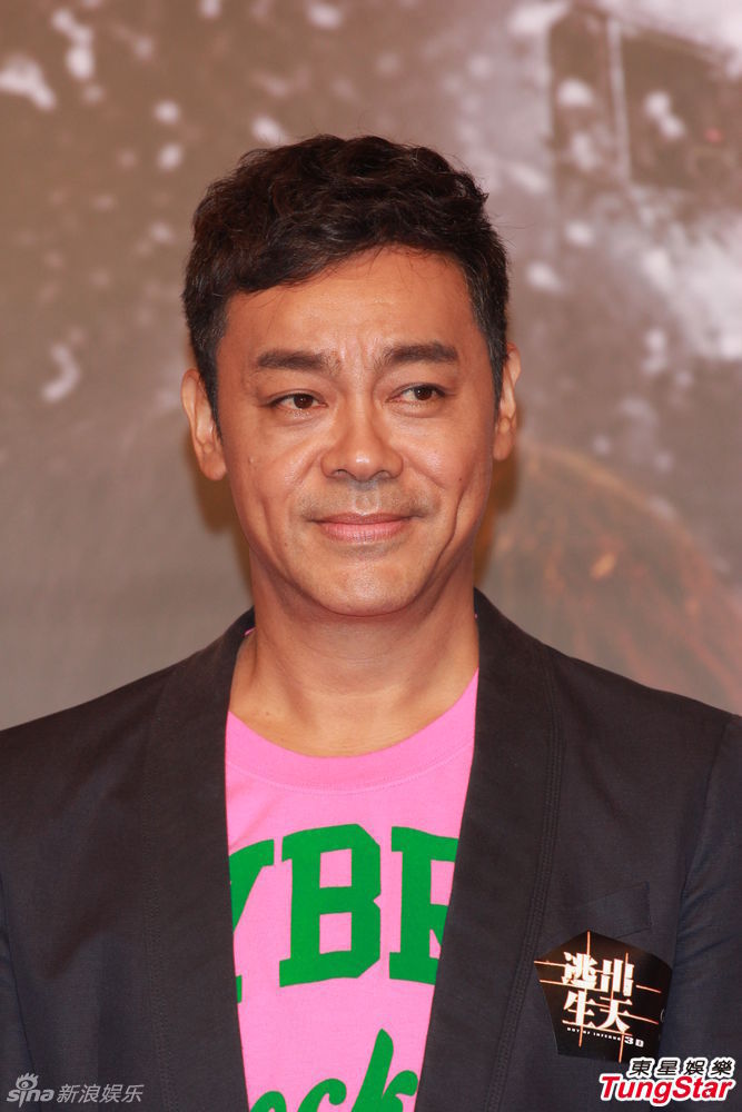 刘青云与古天乐首次在电影中饰演兄弟,古仔表示与青云合作拍戏十多年