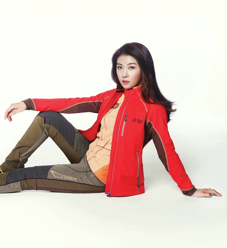 河智苑冬装户外写真