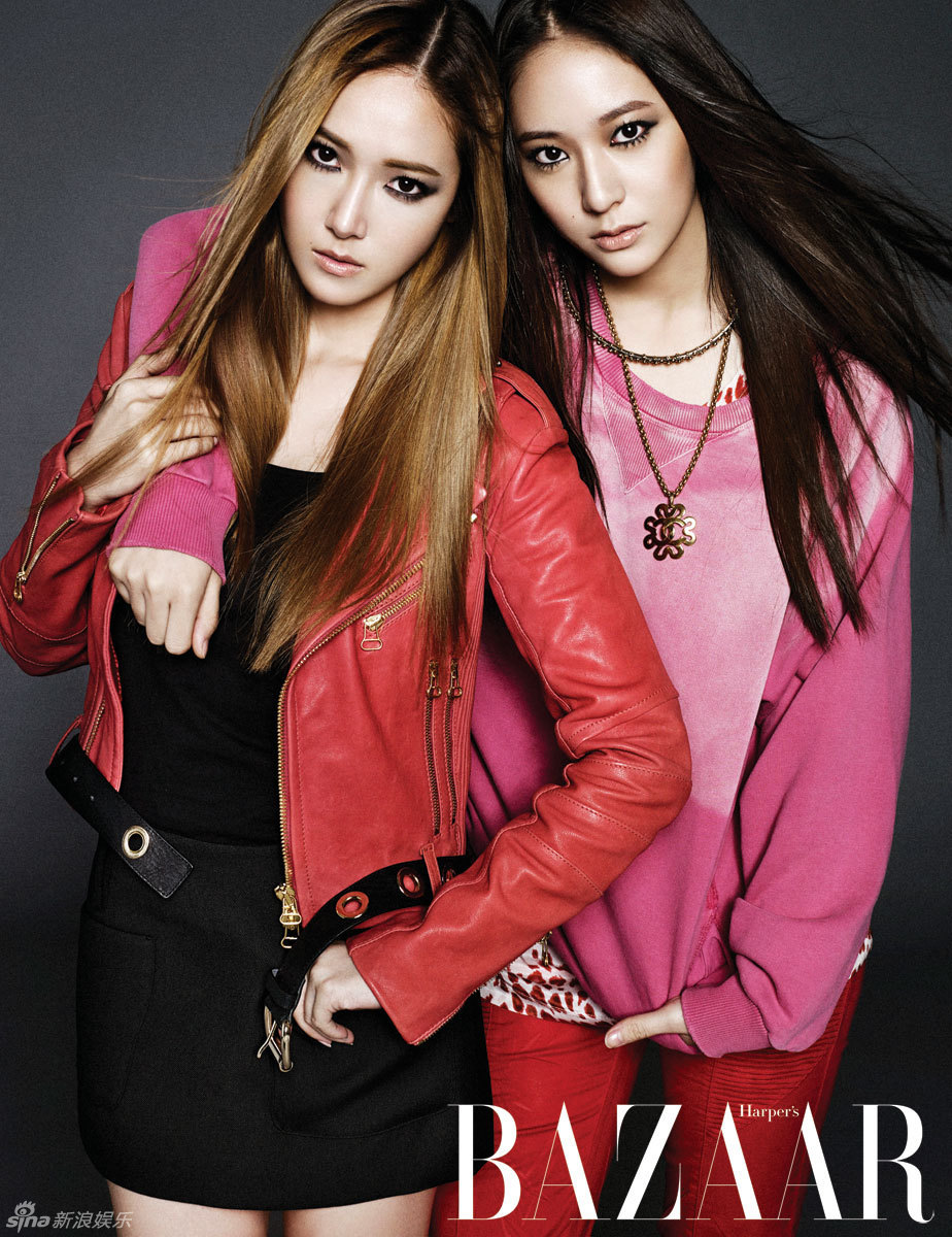 高清图:jessica携krystal姐妹拍写真冷傲性感_高清图集_新浪网