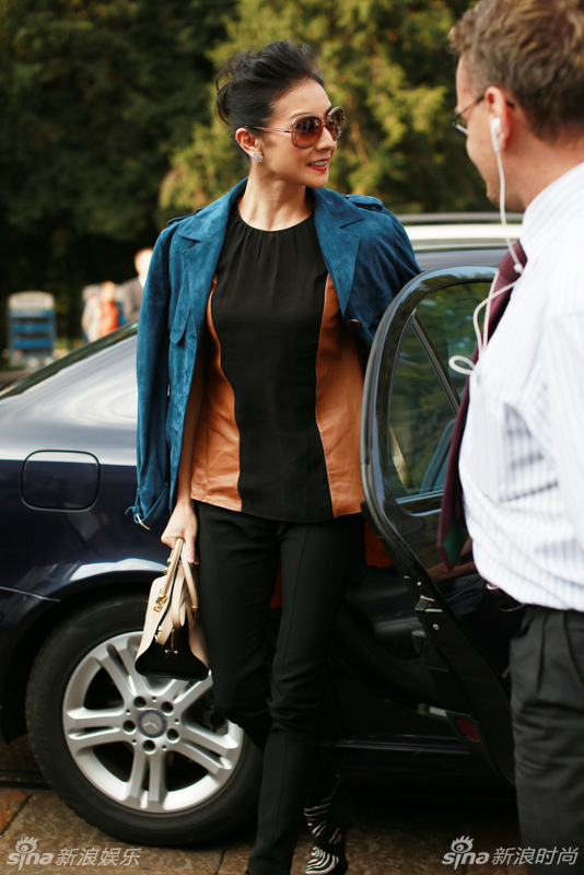 组图:芭蕾舞蹈家谭元元亮相米兰 造型优雅迷人_高清图集_新浪网