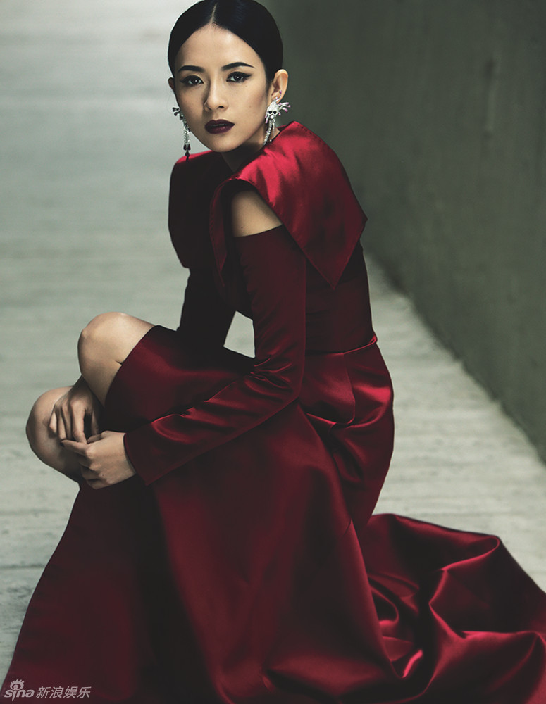 章子怡时尚大片