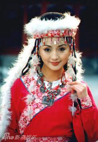 《还珠格格》中扮演香妃的刘丹