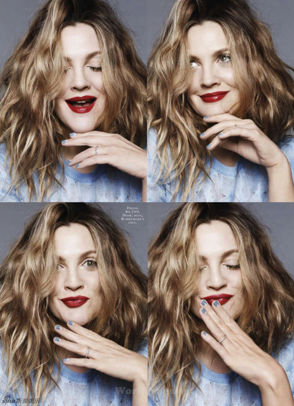 组图:巴里摩尔唯美写真 甜蜜辣妈的俏皮少女心_高清图集_新浪网