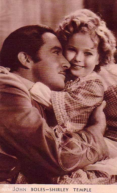 秀兰邓波儿童星期可爱萌照似洋娃娃