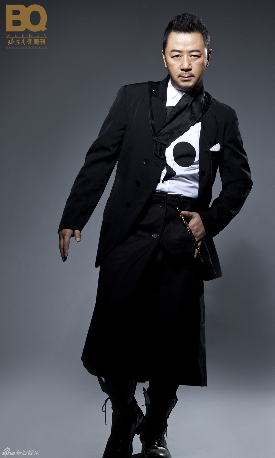 组图:郭涛大片顽主范儿十足 帅叔时尚潮心