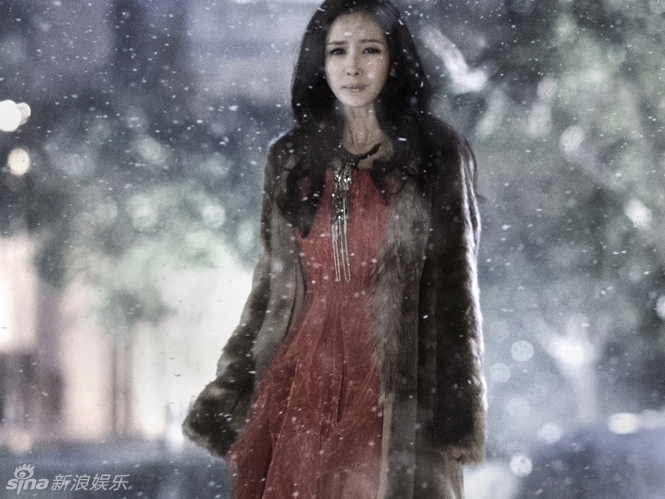 组图:《小时代3》杨幂杀青 曝林萧唯美雪景图