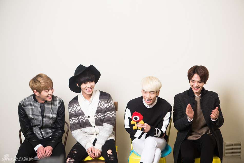 高清组图:shinee对话新浪 自我定义火山口_高清图集_新浪网